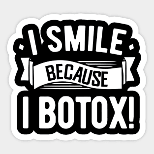 Botulinum Toxin Sticker